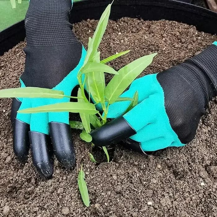 Gants de jardinage avec griffes