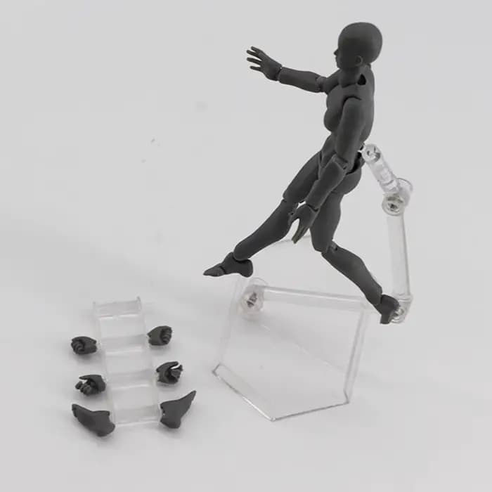 Bande dessinée Manga artistes homme et femme pour artistes Postures humaines Figure modèle figurine d'action dessin figurines Mannequin humain