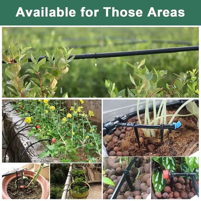 Arrosage de jardin 4/7mm tuyau PVC Micro