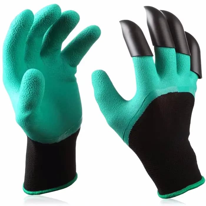 Gants de jardinage avec griffes