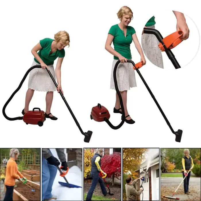 Poignée d'outil ergonomique économe en dos
