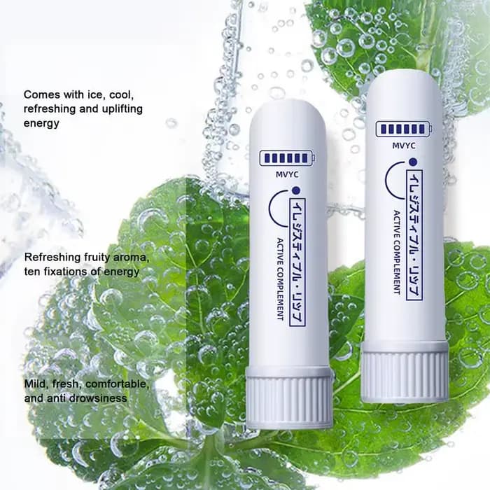 Huile de menthe poivrée, bâton d'énergie rafraîchissant, huile d'eucalyptus, inhalateur Nasal, bâton Soober, conduite, Anti-saltitude, Nasal frais