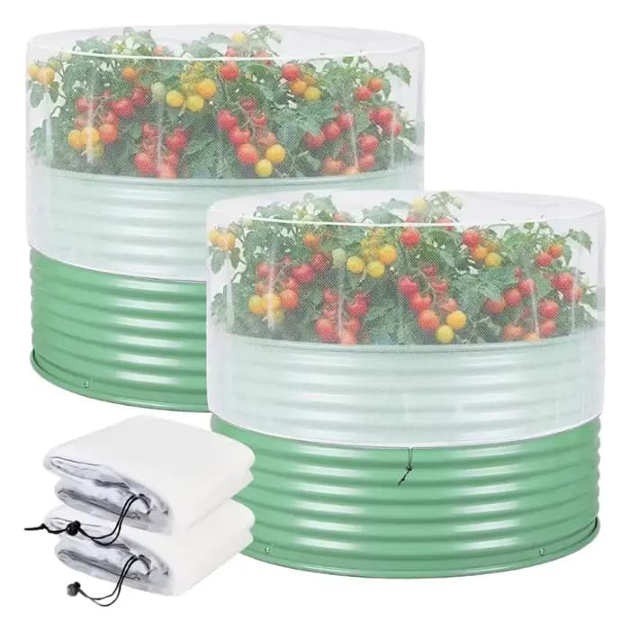 Filet jardin pour lit surélevé