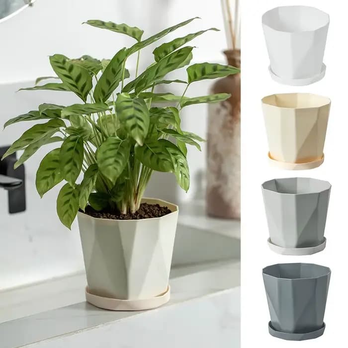Pot de plante hydroponique avec poignée
