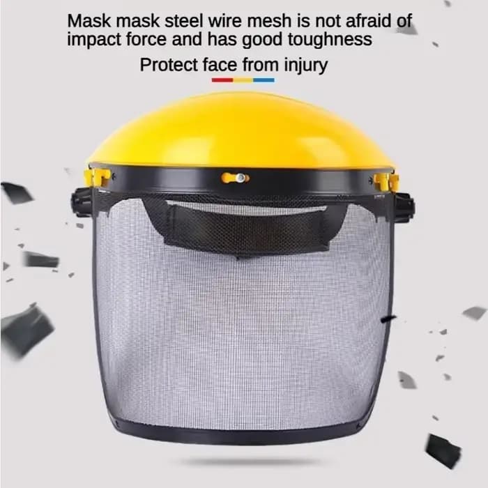 Casque de sécurité pour coupe gazon de jardin