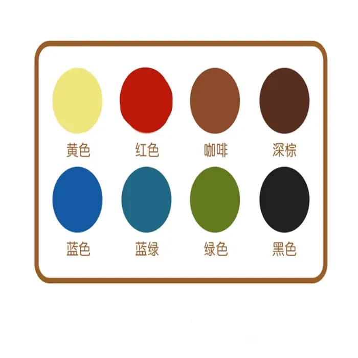 8 couleurs outils de poterie poterie art sous glaçure marqueur stylo pigment céramique sous glaçure peinture à la main stylo spécial point peinture artisanat