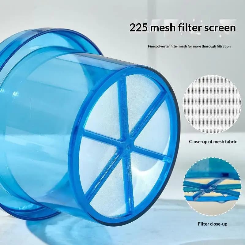Passoire à yaourt, filtration rapide, utilisation facile, couvercle scellé, pour yaourt grec fait ma