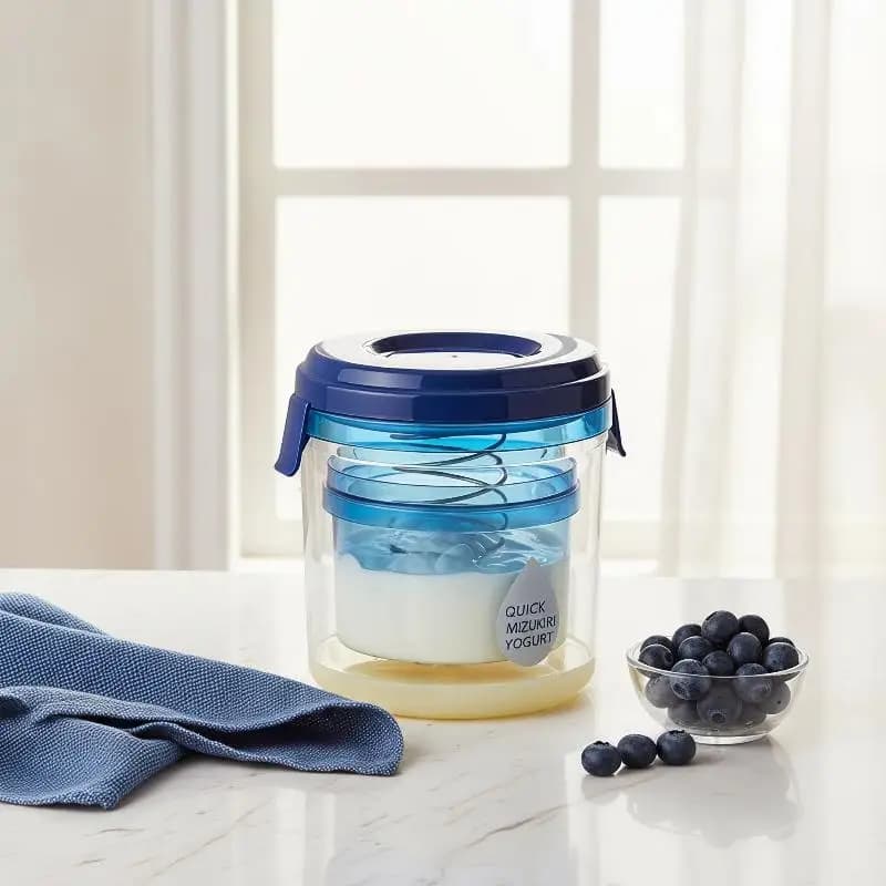 Passoire à yaourt de qualité alimentaire, filtration rapide, couvercle hermétique et étanche, utilis