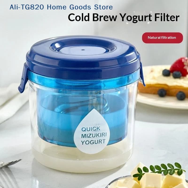 [TG820] Passoire à yaourt de qualité alimentaire, filtration rapide, utilisation facile, couvercle h