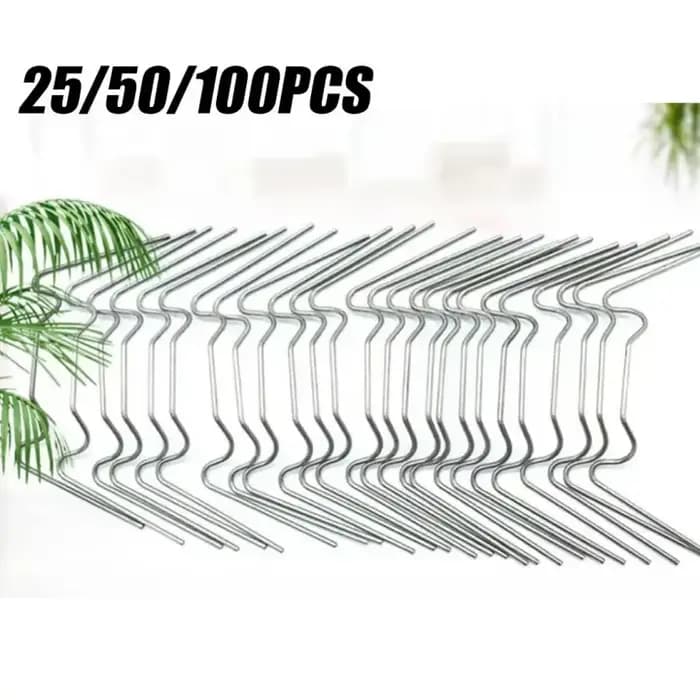 Clips de vitrage de serre en acier inoxydable, 25/50/100 pièces, Clips en verre pour pièces de recha