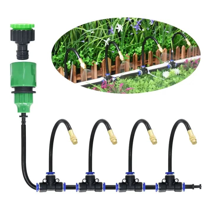 Analyste de buses de brouillard pour l'extérieur, micro système d'irrigation goutte à goutte, arrosa