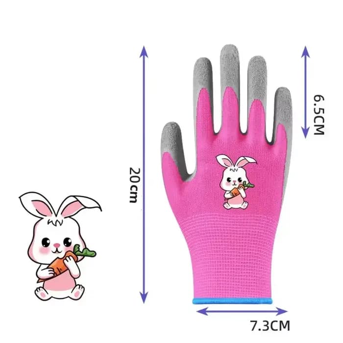 Gants de jardinage imperméables et respirants pour enfants, sécurité, travail de jardin, coordonnant