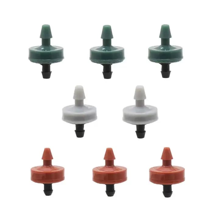 500/100 pièces 2L 4L 8L goutteur compensé par pression jardin agricole pelouse Irrigation goutteurs