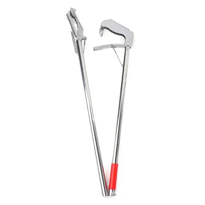 Pince serpent pliable de 1.2m, outil de ramassage facile à atteindre, Clip poubelle pliable