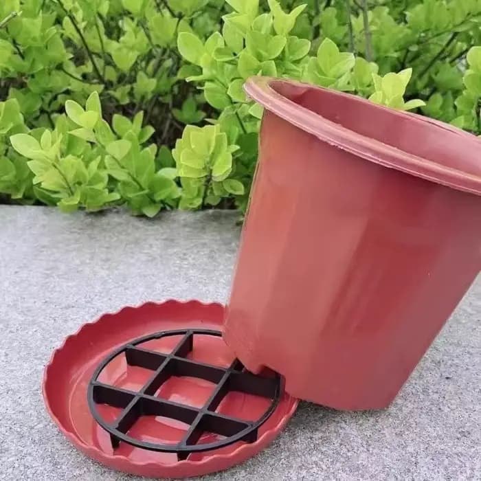 Coussin de Pot de fleur à grille circulaire, supports surélevés, adapté aux soins des plantes en Pot