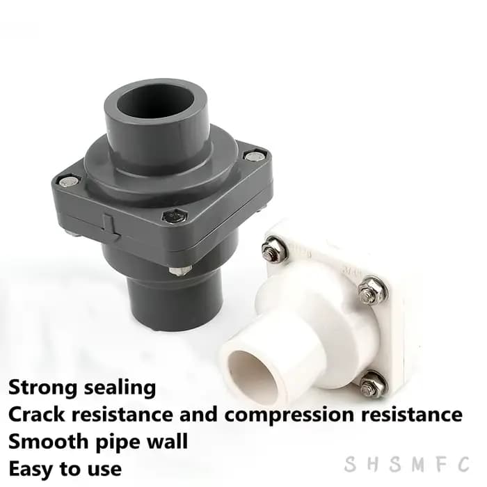 Clapet anti-retour en PVC, 25 ~ 140mm, hi-q, accessoires pour Aquarium, Joint d'irrigation de jardin