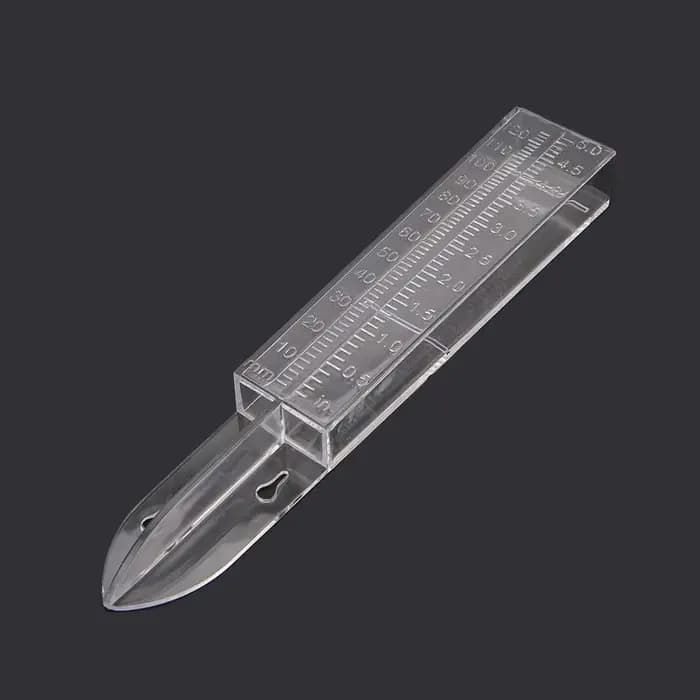 Outil de mesure de l'eau de pluie en plastique pointu, outils de jardinage, extérieur, maison, jardi