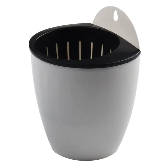 Pot de fleur mural en plastique absorbant l'eau automatique, système de sol ou d'hydroponique à anet