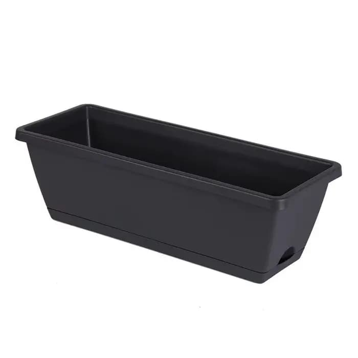 Pot de fleurs auto-absorbant pour légumes, compact, avec plateau de drainage, pour le bureau, le reb
