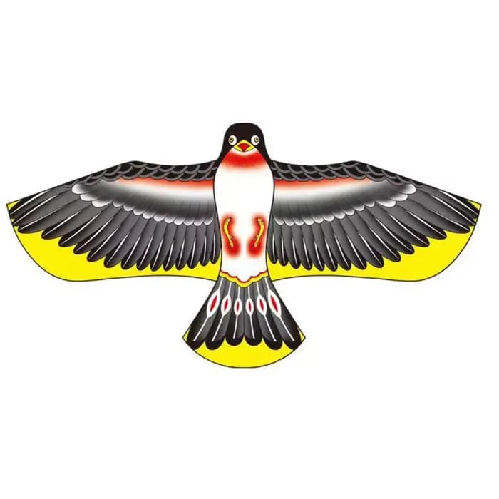 Cerf-volant effaroucheur d'oiseaux en forme de faucon volant, répulsif pour jardin, dispositif d'élo
