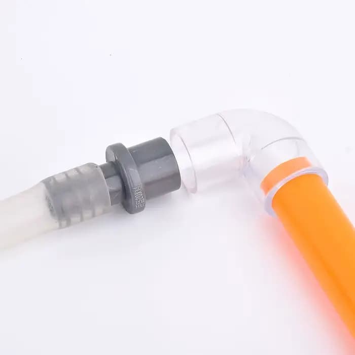 Connecteur pagode en PVC gris OD 20/25/32-5/8/10/12/14/16/18/20/25mm, tuyau d'eau d'irrigation de ja