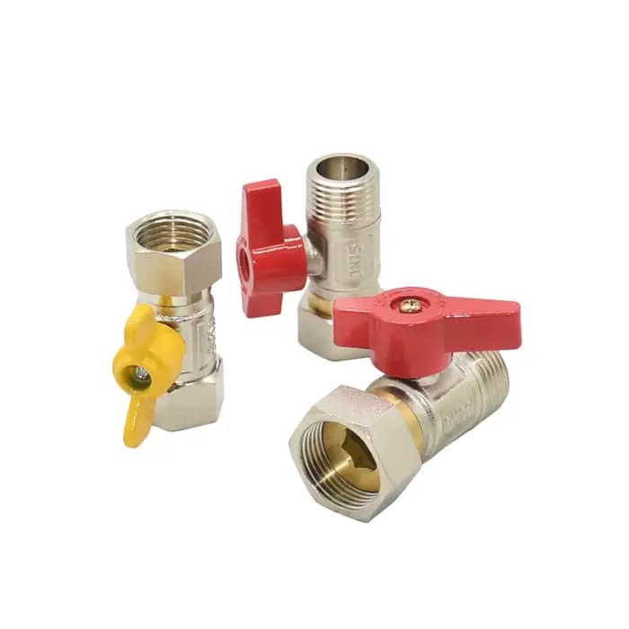 Connecteur de filetage mâle femelle en laiton G1/2 3/4 pouces, tuyau de Valve, filetage métallique e