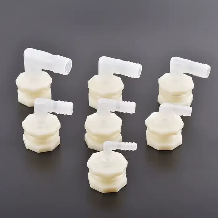 ABS 1/2 pouce à 6.4 ~ 20mm coude Irrigation Joint réservoir d'eau tuyau connecteur Aquarium jardin t