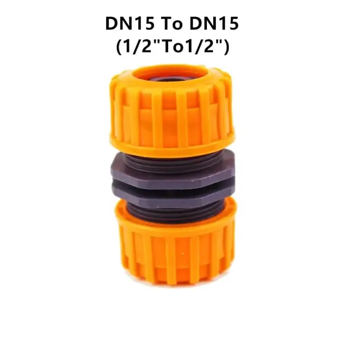 Raccord de tuyau d'arrosage 1/2'' 3/4'' 1'' - Connecteur de coupure d'eau pour tuyaux de 12mm 19mm 2