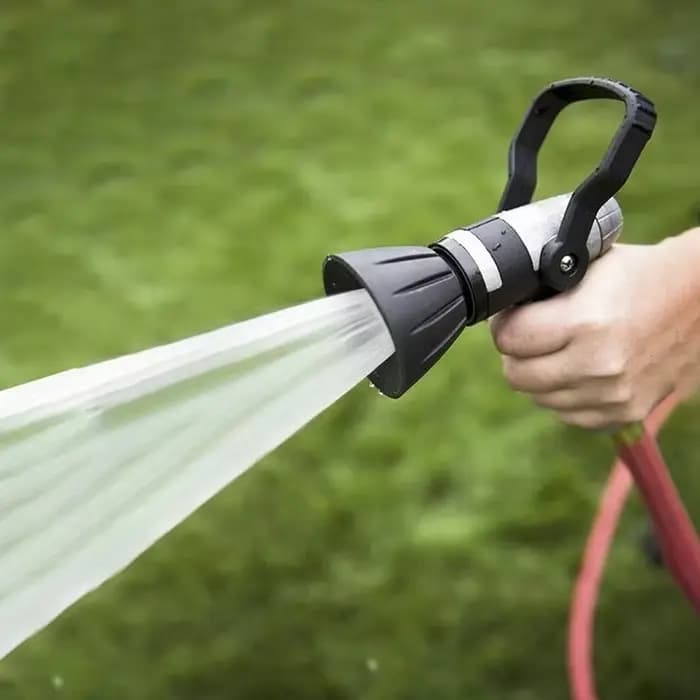 Pistolet de pulvérisation d'eau de jardin en métal haute pression, buse de tuyau d'arrosage de pompi