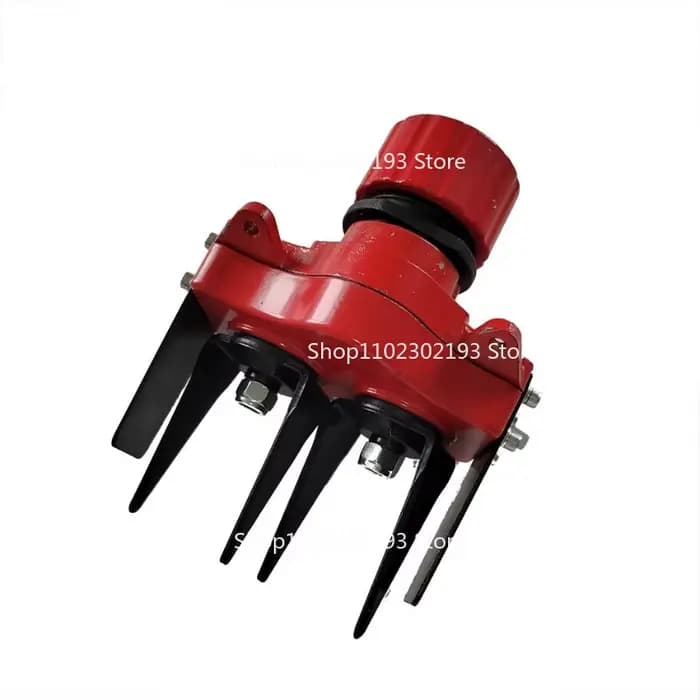 Tête de désherbage robuste pour ferme de jardinage, outil de suppression d'herbe, fixation 2 en 1, r