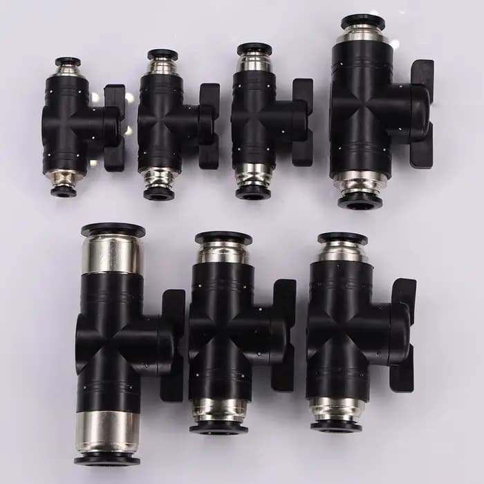 Adaptateur de tuyau à robinet à bille 4-16mm, 1 pièce, verrouillage coulissant, connecteur à dégagem