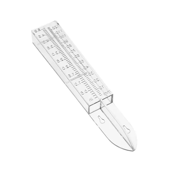 Dispositif de mesure de compteur d'eau de pluie en plastique transparent, pluviomètre, maison, plant