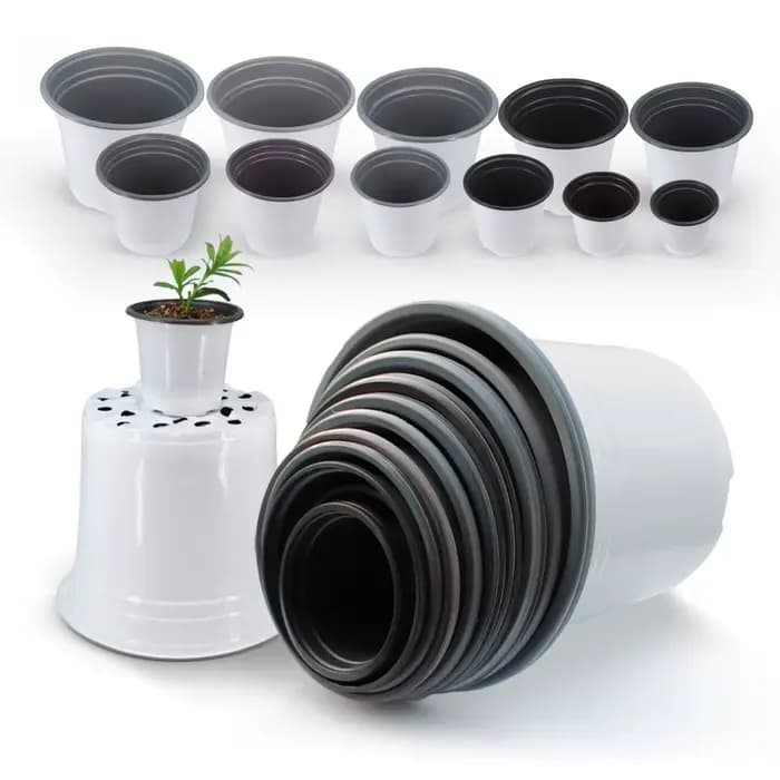 Pot de fleurs TCC blanc pour la culture, pot de plantes succulentes, coupe de semis de plantation si