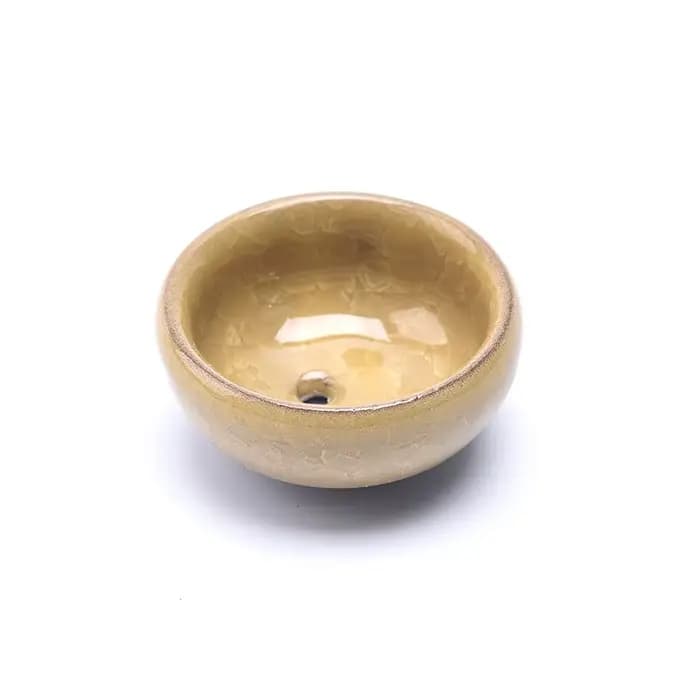 Jardinière succulente en céramique avec glaçage craquelé, Mini Pot de fleurs de jardin pour décorati