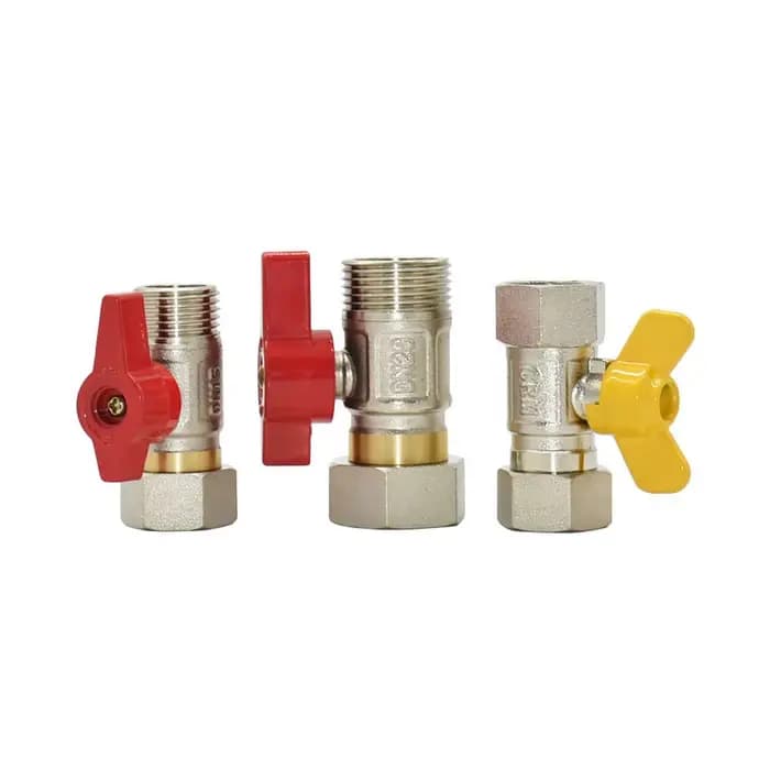 Connecteur de filetage mâle femelle en laiton G1/2 3/4 pouces, tuyau de Valve, filetage métallique e