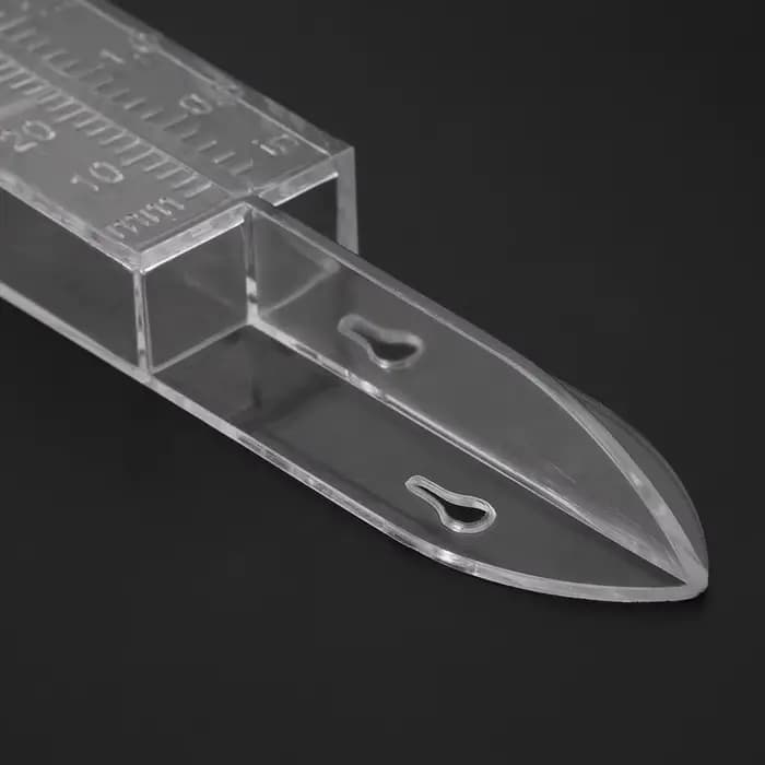 Outil de mesure de l'eau de pluie en plastique pointu, outils de jardinage, extérieur, maison, jardi