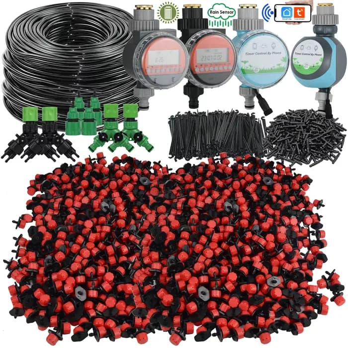 KESLA-Kit de système d'arrosage automatique pour serre, micro goutte-à-goutte, goutteur de jardin, b