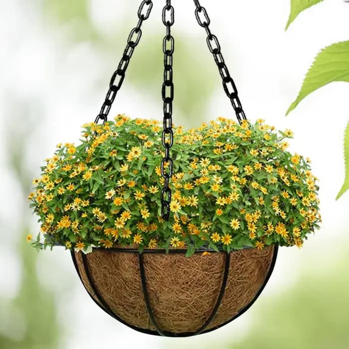Doublures de pot de fleur en fibre d'amp, remplacement de jardinière murale, fibre optique, polymère
