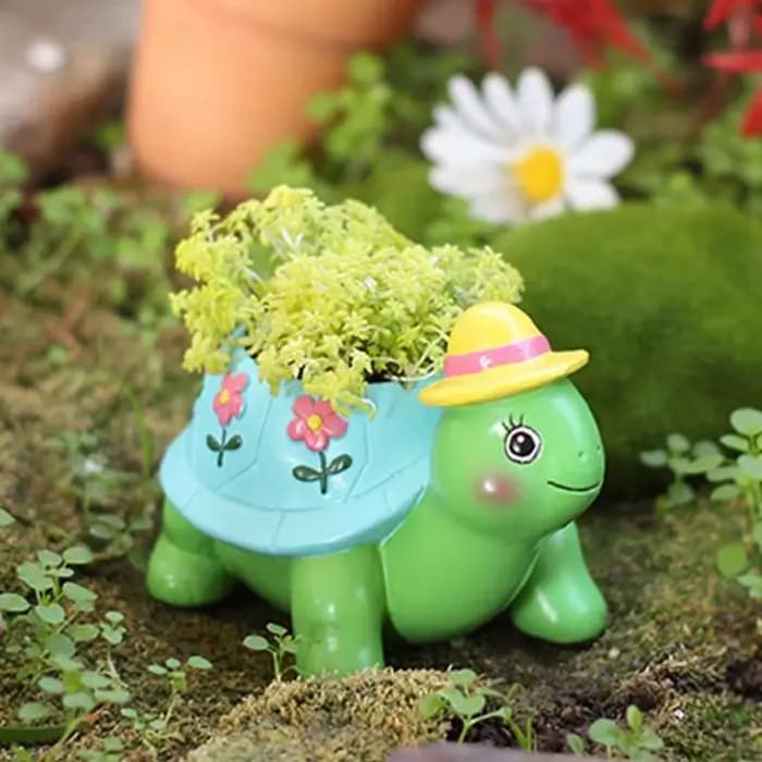 Pots plantes succulentes en forme conteneur jardinière d'animaux, Pots plantes pour cactus d'intérie