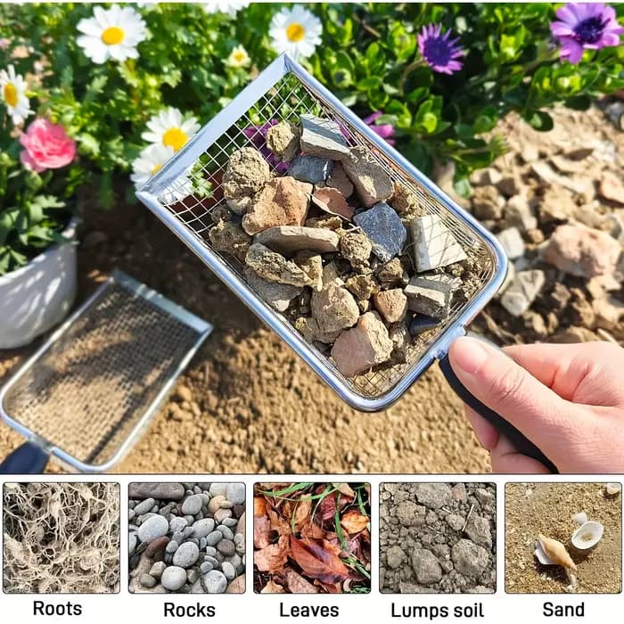 2 pièces de filtres à terre pour jardinage