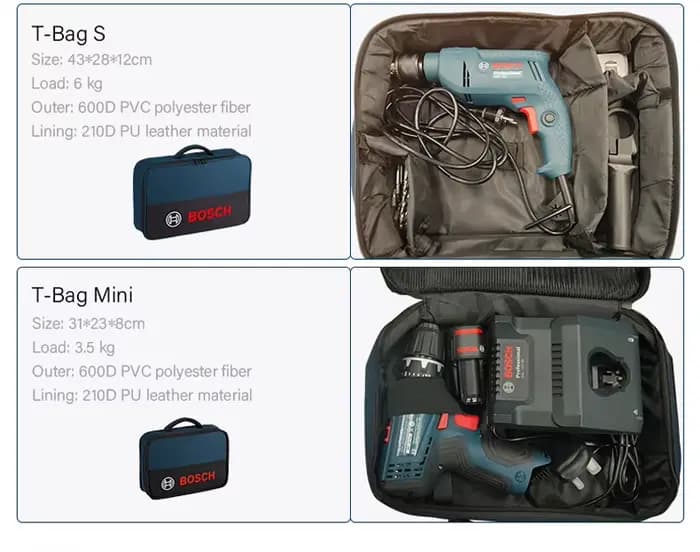  Bosch dernier sac à outils stockage