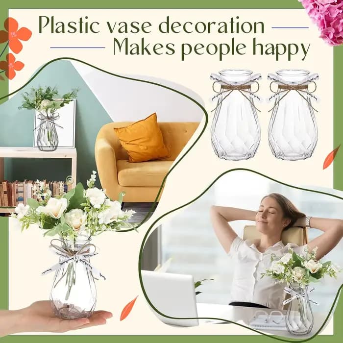 Vases à bourgeons en plastique en vrac