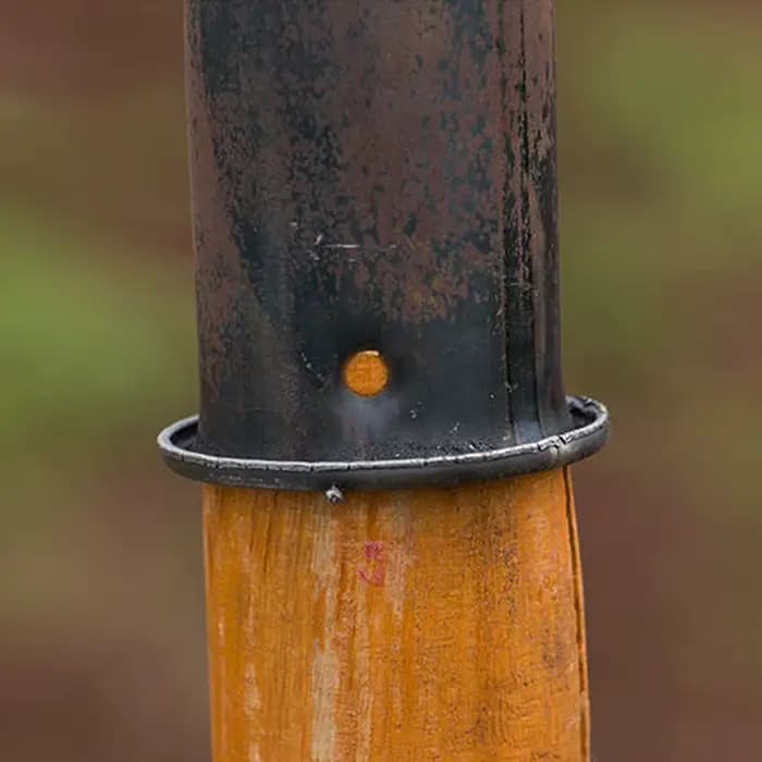 Outils agricoles, houes triangulaires à petite pointe