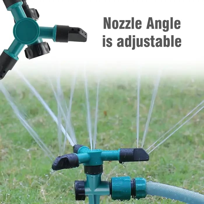 Arroseur automatique de jardin, arrosage de jardin, eau rotative à 360 degrés pour l'irrigation agricole