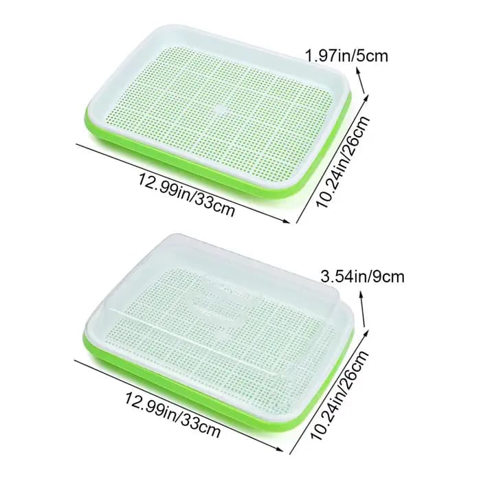 Plateau de culture hydroponique en papier pour pépinière