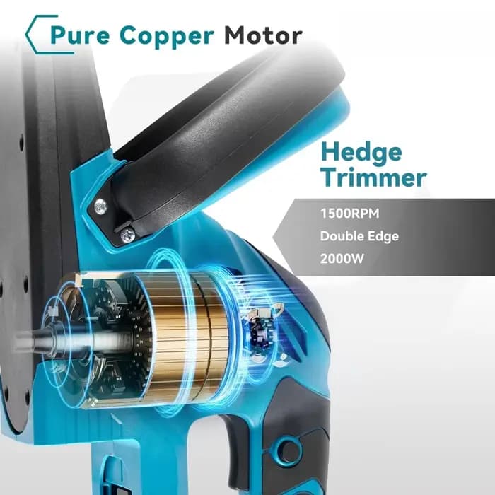 Nouvelle tondeuse à haies électrique sans fil 2000W 15000RPM 2026