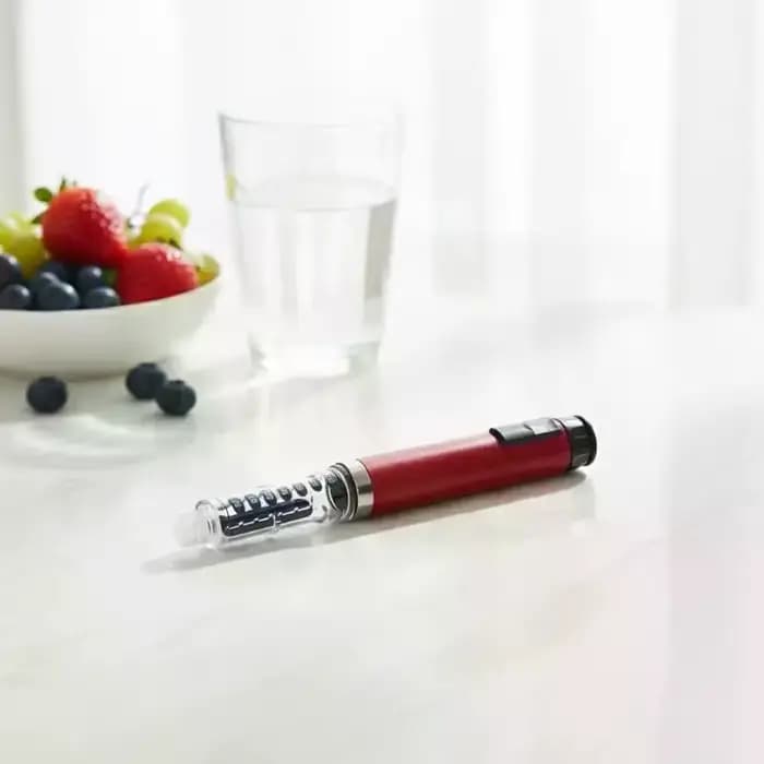 Stylo d'Injection d'Insuline 3ML pour Soins du Diabète à Domicile, Stylo Automatique Sûr pour la Gestion Personnelle, Dispositif à Dosage Réglable