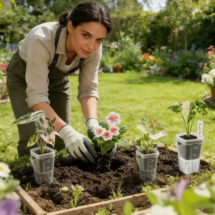 15/10/2 pots auto-arrosants pour plantes d'intérieur