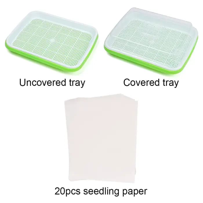 Plateau de culture hydroponique en papier pour pépinière