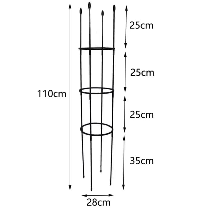 Treillis de jardin empilable